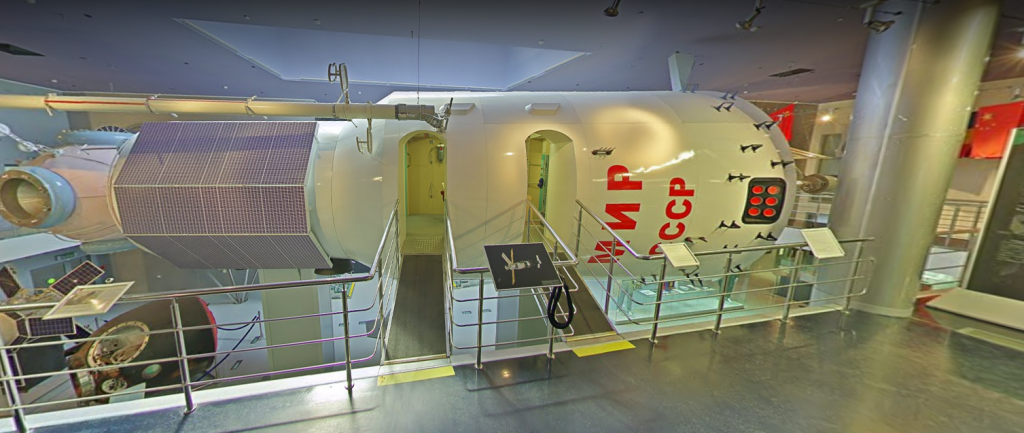 станция МИР в музее Космонавтики в Москве